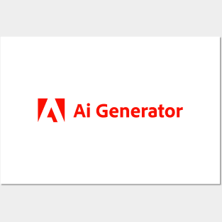 Parody logo Adobe - Ai Generator Posters and Art